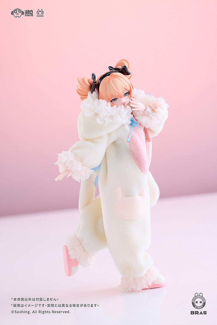ふわふわパジャマセット（ドール用コスチューム） 画像3