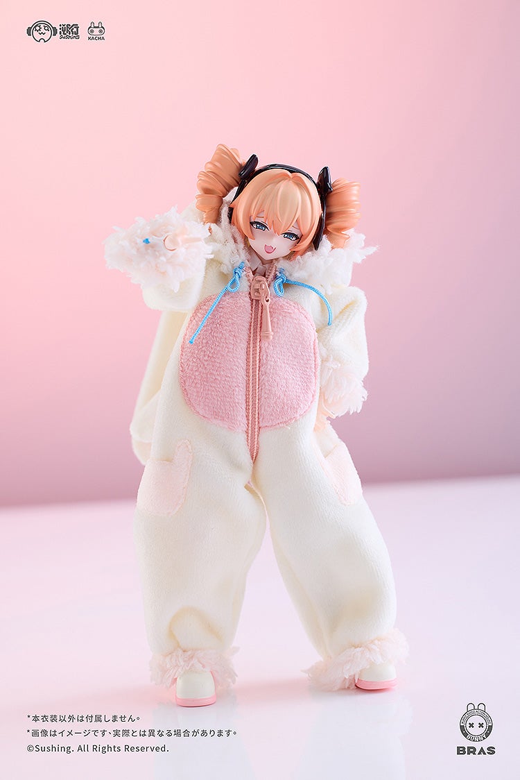 ふわふわパジャマセット（ドール用コスチューム） 画像4