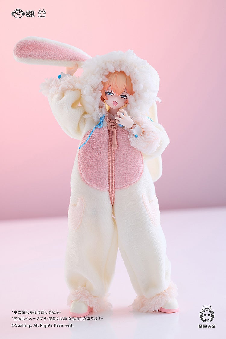 ふわふわパジャマセット（ドール用コスチューム） 画像8
